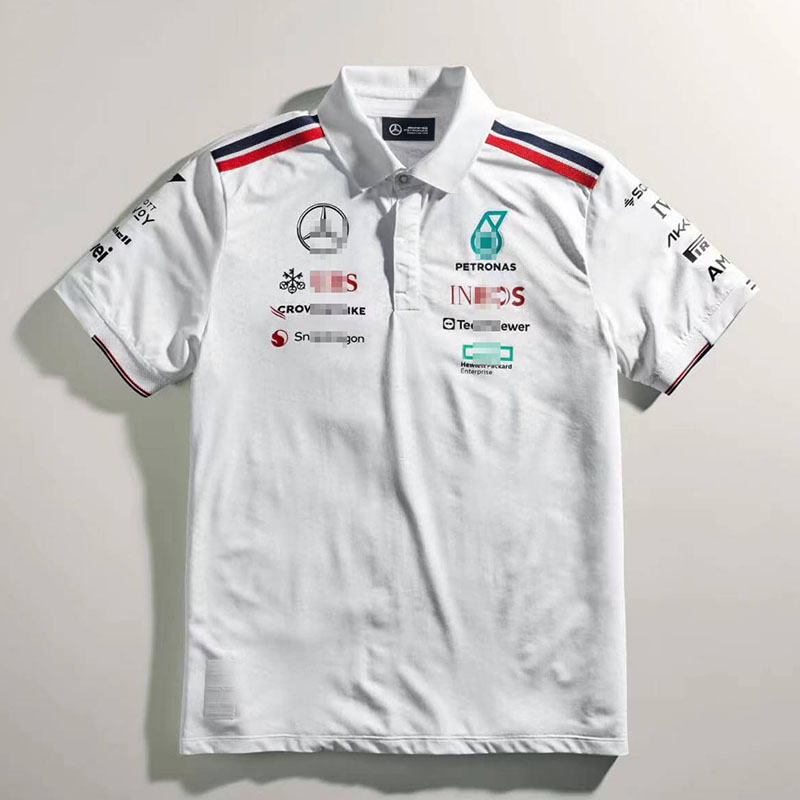 Polo Mercedes AMG Petronas F1 Racing Team Blanco 2024